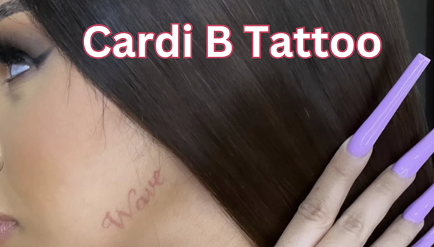 cardi b tattoo